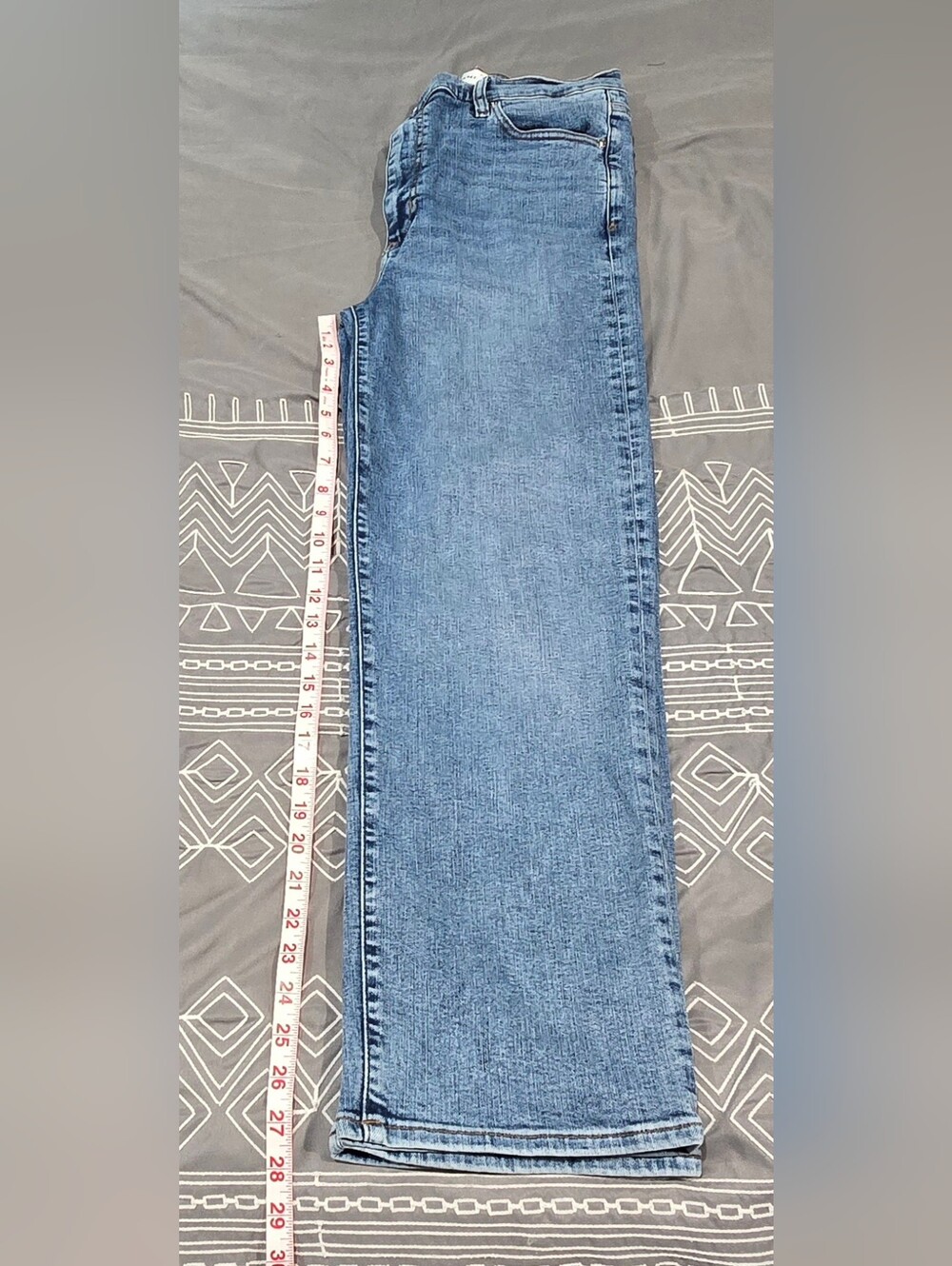 Frame Le Sleek Straight High Waisted Jeans Size 30 - Picture 3 of 7